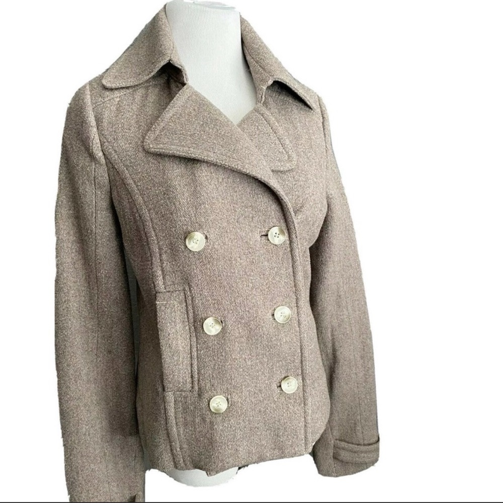 Abercrombie & Fitch Wool Peacoat Jacket